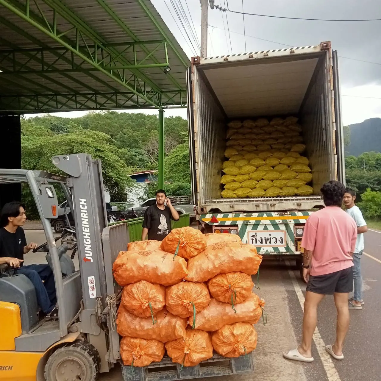การตรวจรับและขนถ่ายสินค้า